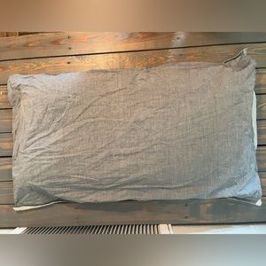 BLÅVINDA pair of pillowcase(s), gray, King IKEA